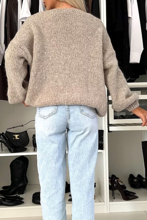 Ζακέτα VELMENDRIA BEIGE, Χρώμα: μπεζ, IVET.EU - Εκπτώσεις έως -80%