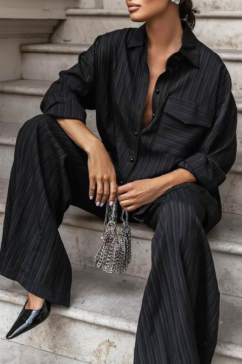 Σύνολο ZALFERNIA BLACK, Χρώμα: μαύρο, IVET.EU - Εκπτώσεις έως -80%