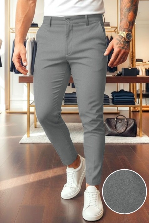 Ανδρικό παντελόνι MEJER GREY, Χρώμα: γκρι, IVET.EU - Εκπτώσεις έως -80%