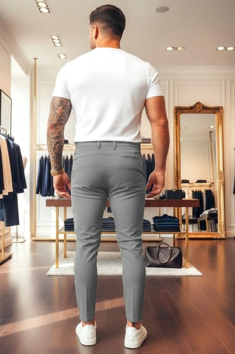 Ανδρικό παντελόνι MEJER GREY, Χρώμα: γκρι, IVET.EU - Εκπτώσεις έως -80%