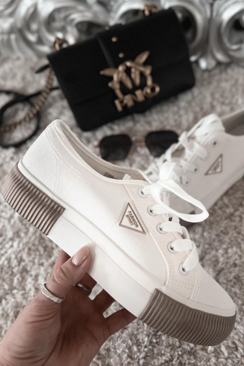 Γυναικεία παπούτσια SEFOLINA WHITE, Χρώμα: άσπρο, IVET.EU - Εκπτώσεις έως -80%