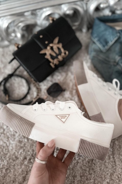 Γυναικεία παπούτσια SEFOLINA WHITE, Χρώμα: άσπρο, IVET.EU - Εκπτώσεις έως -80%