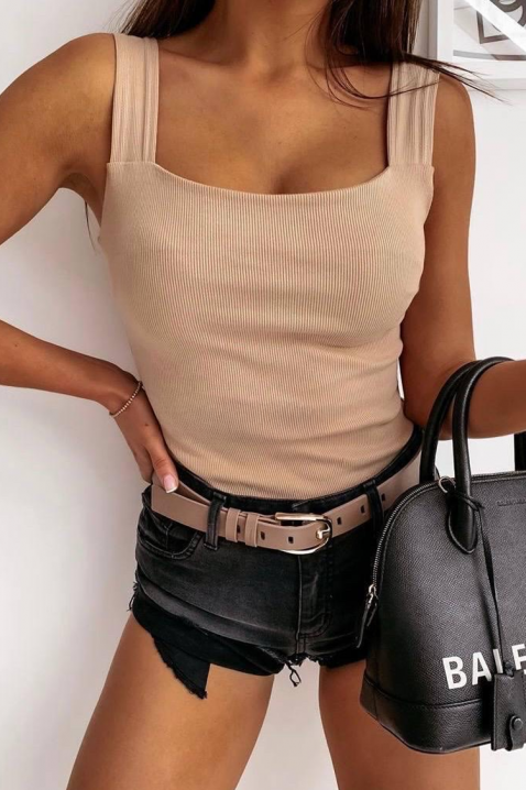 Τοπ ALIGONA BEIGE, Χρώμα: μπεζ, IVET.EU - Εκπτώσεις έως -80%