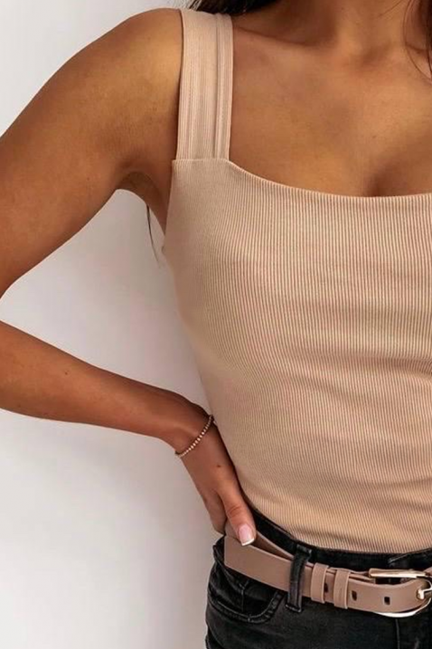 Τοπ ALIGONA BEIGE, Χρώμα: μπεζ, IVET.EU - Εκπτώσεις έως -80%