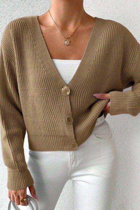 Ζακέτα ZELINEYA BEIGE, Χρώμα: μπεζ, IVET.EU - Εκπτώσεις έως -80%