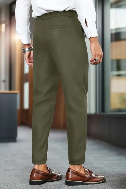 Ανδρικό παντελόνι JINZO KHAKI, Χρώμα: χακί, IVET.EU - Εκπτώσεις έως -80%