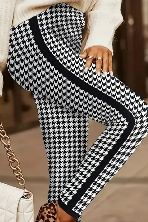 Παντελόνι SORLENTA, Χρώμα: μαύρο και άσπρο, IVET.EU - Εκπτώσεις έως -80%