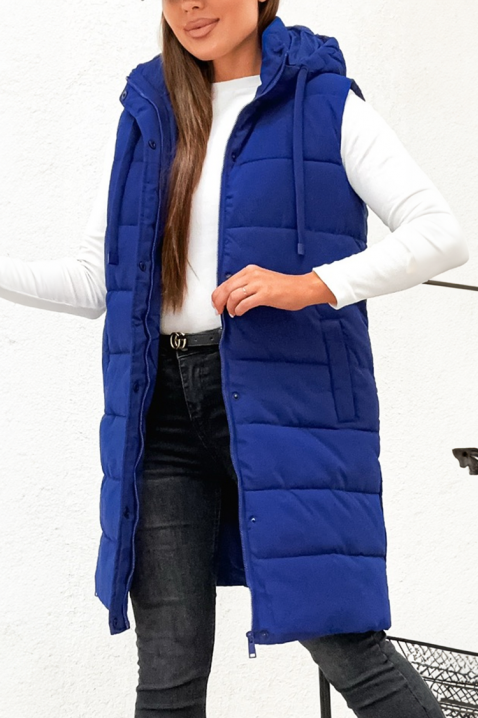 Γιλέκο CONDINA BLUE, Χρώμα: μπλε, IVET.EU - Εκπτώσεις έως -80%
