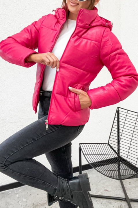 Μπουφάν ZVEDINA FUCHSIA, Χρώμα: φούξια, IVET.EU - Εκπτώσεις έως -80%