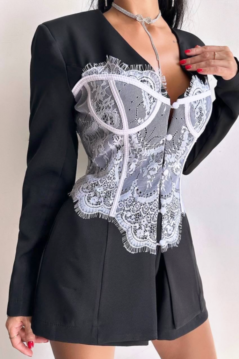 Σύνολο RENESANSA BLACK, Χρώμα: μαύρο, IVET.EU - Εκπτώσεις έως -80%