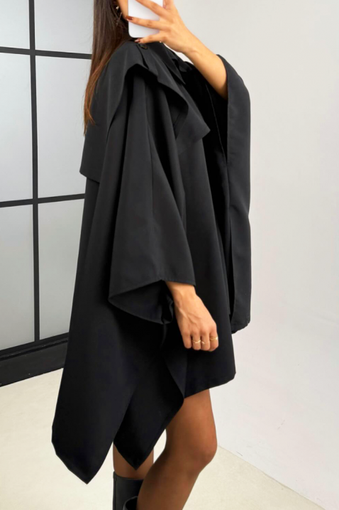Μπουφάν FREYANA BLACK, Χρώμα: μαύρο, IVET.EU - Εκπτώσεις έως -80%