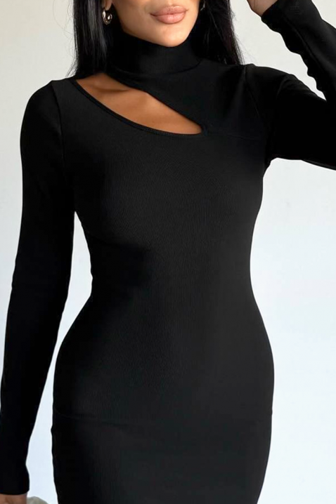 Φόρεμα ZLODANA BLACK, Χρώμα: μαύρο, IVET.EU - Εκπτώσεις έως -80%