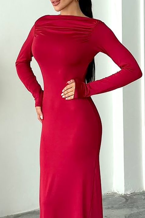 Φόρεμα KLALINA RED, Χρώμα: κόκκινο, IVET.EU - Εκπτώσεις έως -80%