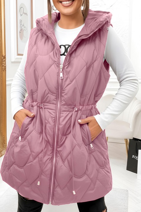 Γιλέκο SIOGELXA LILA, Χρώμα: μωβ, IVET.EU - Εκπτώσεις έως -80%