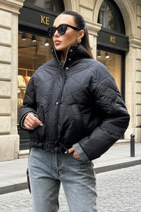 Μπουφάν MOLDERJA BLACK, Χρώμα: μαύρο, IVET.EU - Εκπτώσεις έως -80%