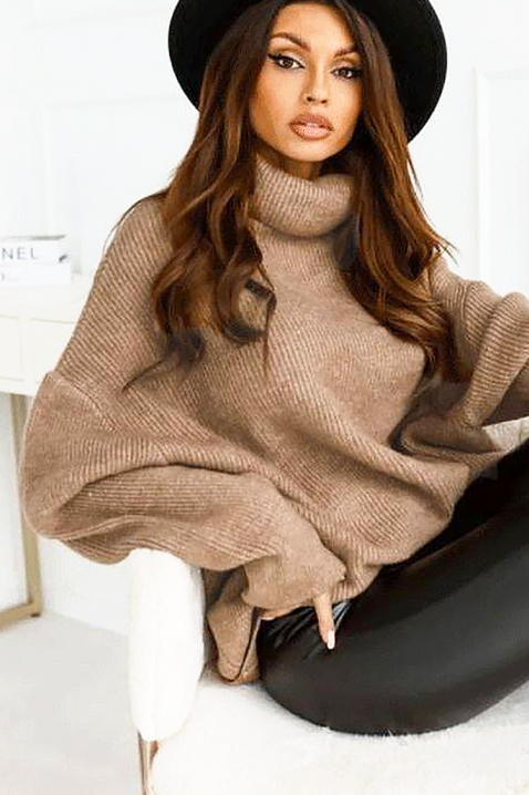 Πουλόβερ BLENZONA BEIGE, Χρώμα: μπεζ, IVET.EU - Εκπτώσεις έως -80%