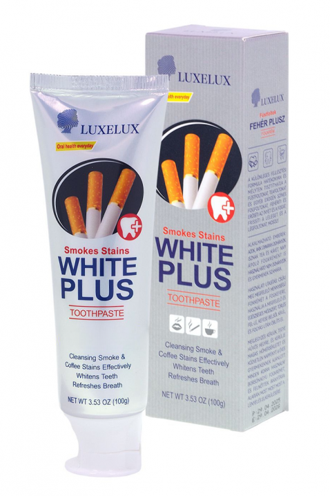 Πάστα λεύκανσης LUXELUX White PlusIVET.EU - Εκπτώσεις έως -80%