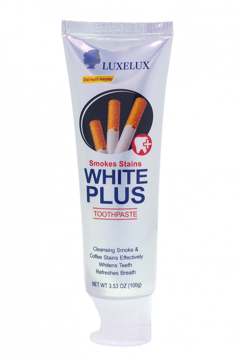 Πάστα λεύκανσης LUXELUX White PlusIVET.EU - Εκπτώσεις έως -80%