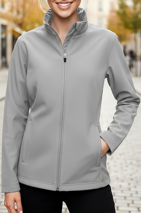 Μπουφάν VIODERZA GREY, Χρώμα: γκρι, IVET.EU - Εκπτώσεις έως -80%