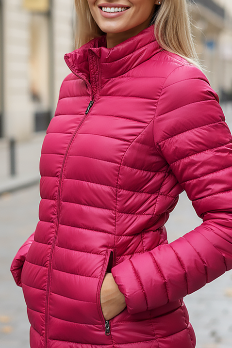 Μπουφάν VELSORNDA PINK, Χρώμα: μαύρο, IVET.EU - Εκπτώσεις έως -80%