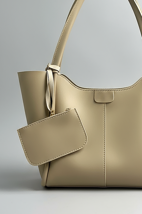 Γυναικεία τσάντα MORZANA BEIGE, Χρώμα: μπεζ, IVET.EU - Εκπτώσεις έως -80%