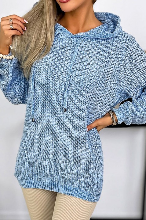 Φούτερ TRAMELFA BLUE, Χρώμα: μπλε, IVET.EU - Εκπτώσεις έως -80%