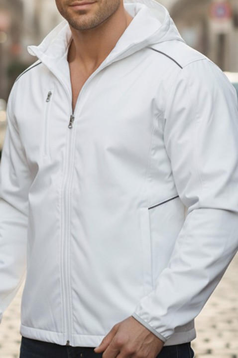 Ανδρικό μπουφάν KETOLDO WHITE, Χρώμα: άσπρο, IVET.EU - Εκπτώσεις έως -80%