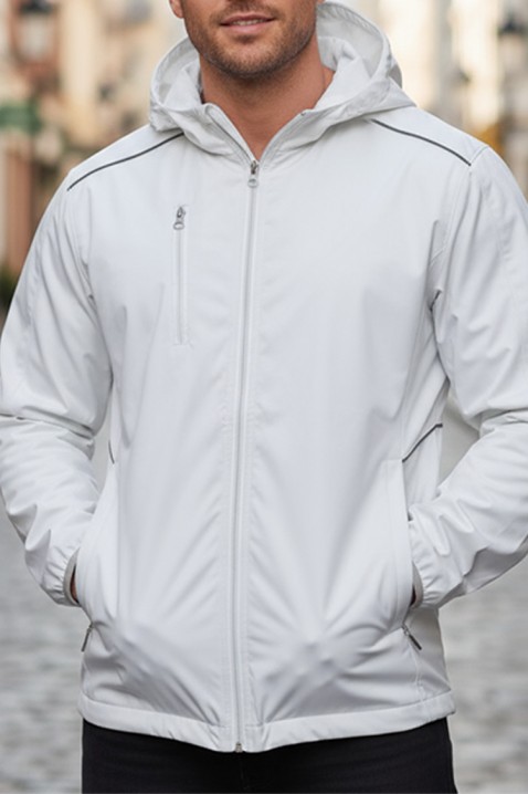 Ανδρικό μπουφάν KETOLDO WHITE, Χρώμα: άσπρο, IVET.EU - Εκπτώσεις έως -80%