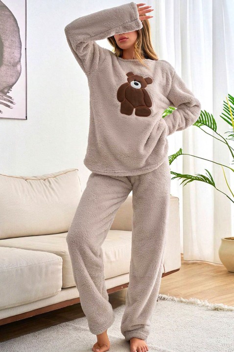 Πιτζάμα MECHITA BEIGE, Χρώμα: μπεζ, IVET.EU - Εκπτώσεις έως -80%