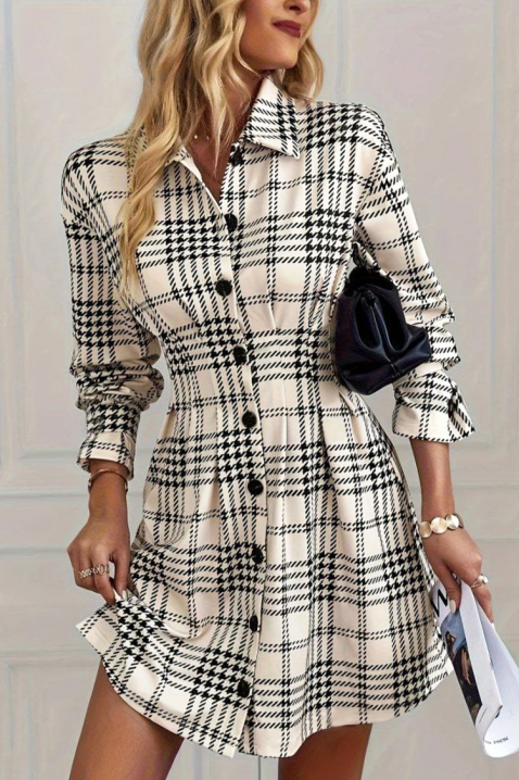 Φόρεμα RIZDANA, Χρώμα: άσπρο, IVET.EU - Εκπτώσεις έως -80%