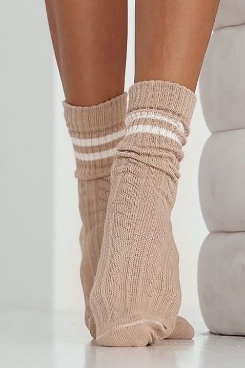 Κάλτσες SIOJELA BEIGE, Χρώμα: μπεζ, IVET.EU - Εκπτώσεις έως -80%