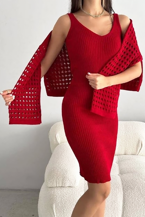 Σύνολο MUGLERA, Χρώμα: κόκκινο, IVET.EU - Εκπτώσεις έως -80%