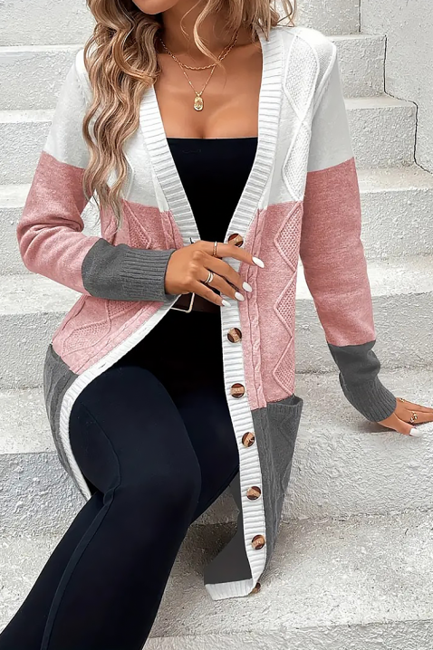 Ζακέτα LAMNCONZA, Χρώμα: χρωματιστό, IVET.EU - Εκπτώσεις έως -80%