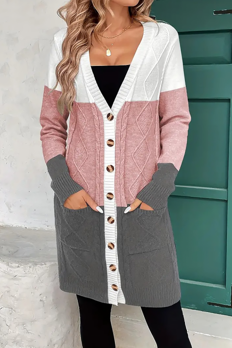 Ζακέτα LAMNCONZA, Χρώμα: χρωματιστό, IVET.EU - Εκπτώσεις έως -80%