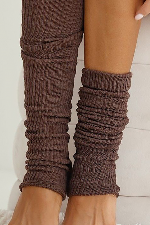 Γκέτες BRODENA BROWN, Χρώμα: καφέ, IVET.EU - Εκπτώσεις έως -80%