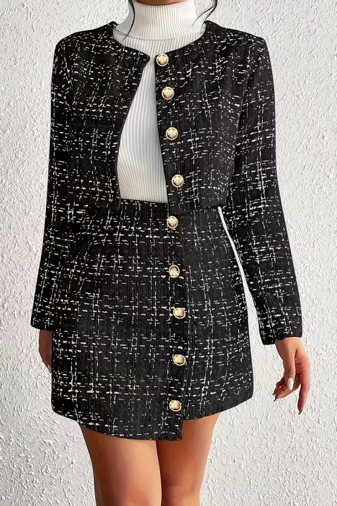 Σύνολο GLENZINA, Χρώμα: μαύρο, IVET.EU - Εκπτώσεις έως -80%