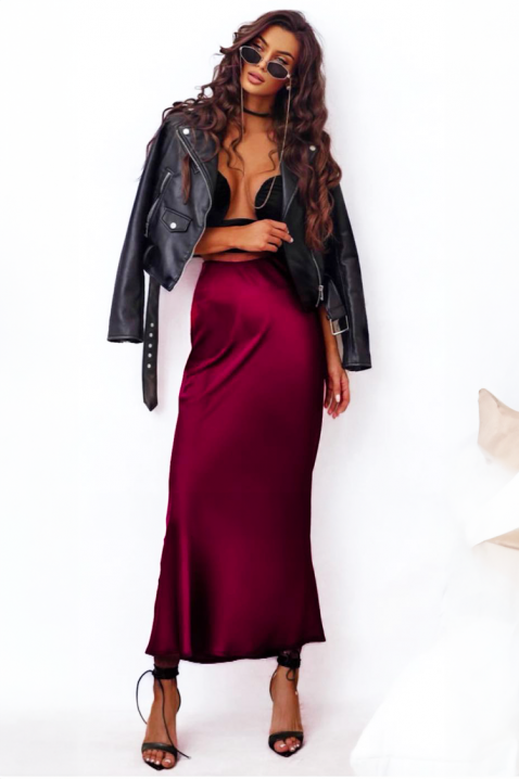 Φούστα MIOREHA BORDO, Χρώμα: μπορντό, IVET.EU - Εκπτώσεις έως -80%