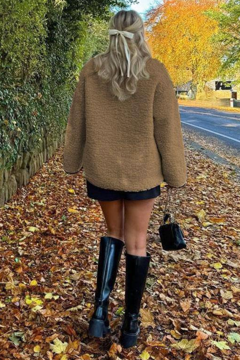 Μπουφάν WINDOLFA BEIGE, Χρώμα: μπεζ, IVET.EU - Εκπτώσεις έως -80%