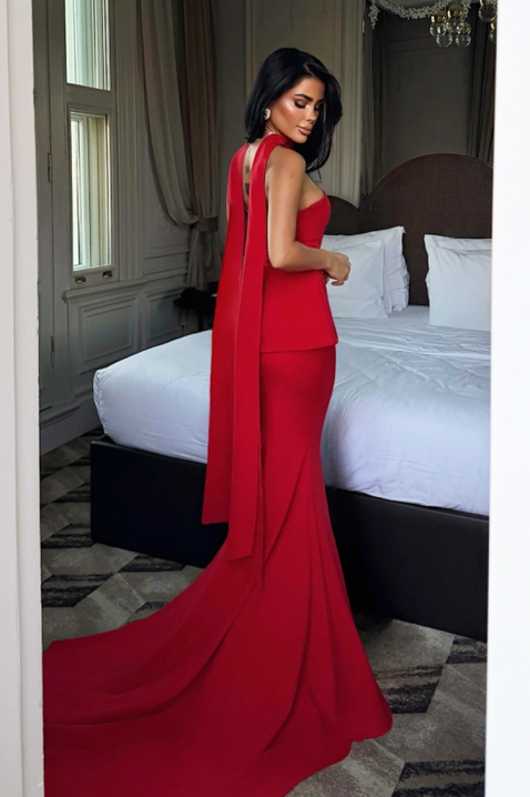 Φόρεμα BRANZELA RED, Χρώμα: κόκκινο, IVET.EU - Εκπτώσεις έως -80%