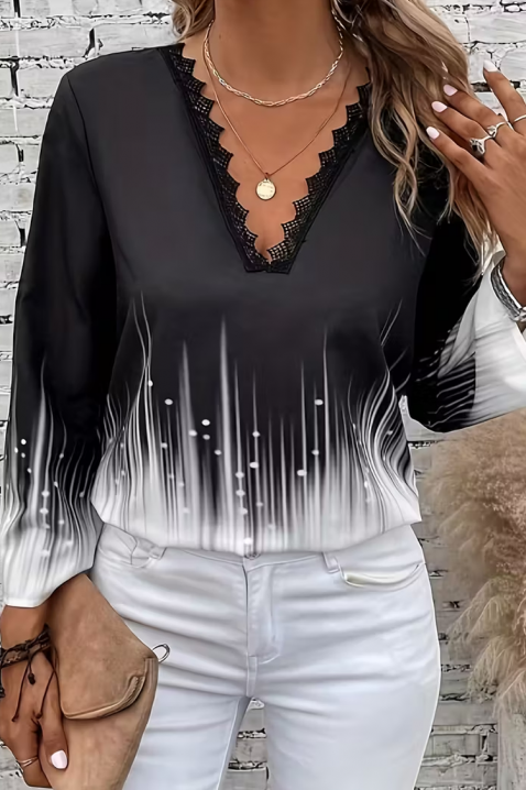 Γυναικεία μπλούζα ATRENZA, Χρώμα: μαύρο, IVET.EU - Εκπτώσεις έως -80%