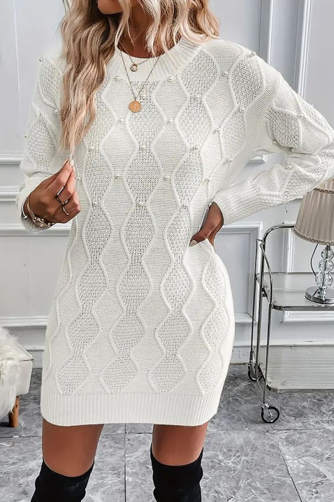 Φόρεμα BERTINDA WHITE, Χρώμα: άσπρο, IVET.EU - Εκπτώσεις έως -80%