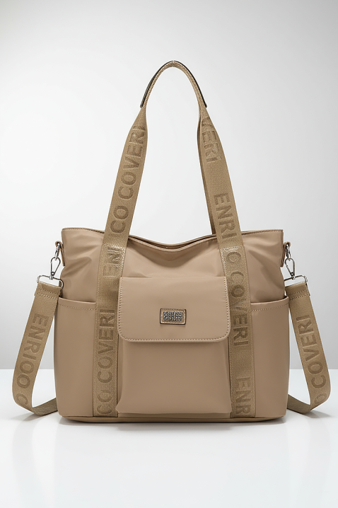 Γυναικεία τσάντα AMBEROLA BEIGE, Χρώμα: μπεζ, IVET.EU - Εκπτώσεις έως -80%