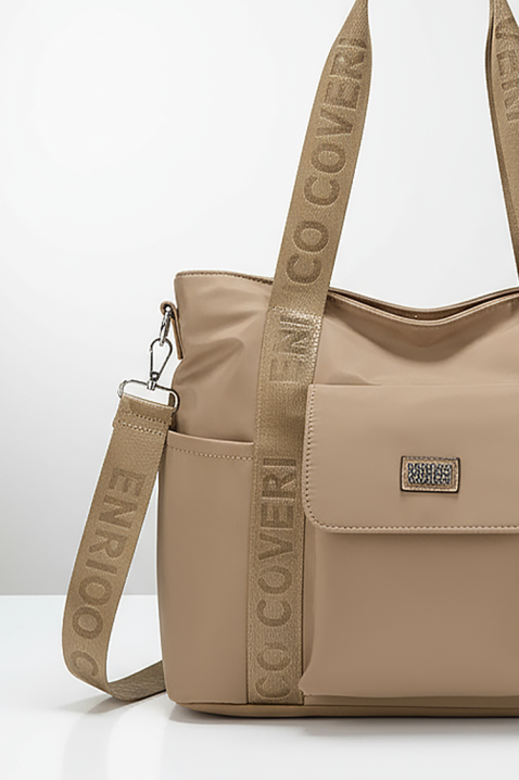 Γυναικεία τσάντα AMBEROLA BEIGE, Χρώμα: μπεζ, IVET.EU - Εκπτώσεις έως -80%