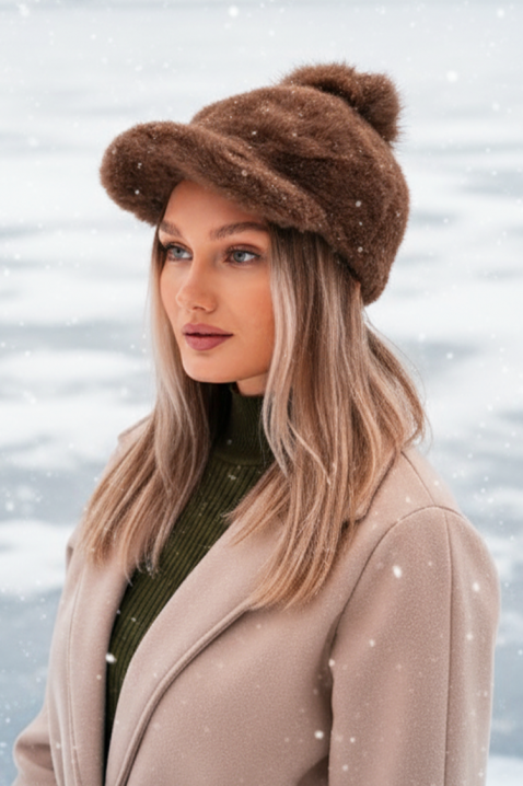 Καπέλο TERELOSA BROWN, Χρώμα: καφέ, IVET.EU - Εκπτώσεις έως -80%
