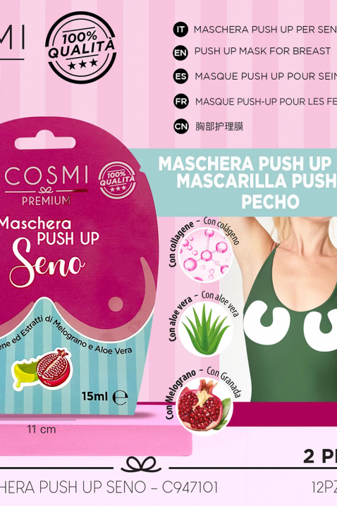 Μάσκα ανόρθωσης στήθους COSMI Push Up Breast - Καλλυντικά και αξεσουάρ | Ivet.EU Μάσκα ανόρθωσης στήθους COSMI Push Up BreastIVET.EU - Εκπτώσεις έως -80%