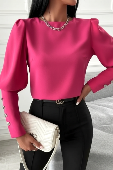 Γυναικεία μπλούζα MARIOVA FUCHSIA, Χρώμα: φούξια, IVET.EU - Εκπτώσεις έως -80%