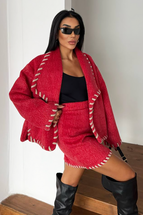 Σύνολο ADELVIRA RED, Χρώμα: κόκκινο, IVET.EU - Εκπτώσεις έως -80%