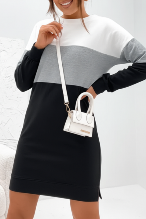 Φόρεμα LEBRANZA BLACK, Χρώμα: μαύρο, IVET.EU - Εκπτώσεις έως -80%
