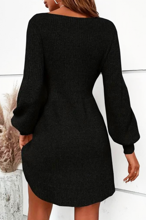 Φόρεμα MAJENZA BLACK, Χρώμα: μαύρο, IVET.EU - Εκπτώσεις έως -80%
