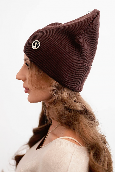 Σκουφάκι KLONELFA BROWN, Χρώμα: καφέ, IVET.EU - Εκπτώσεις έως -80%